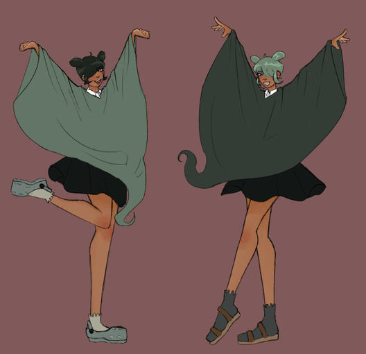 flat colour